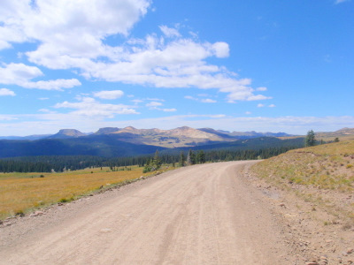 The back view from the top (looking south).